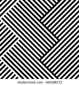 Lines repeatable geometric pattern (mosaic of lined squares)