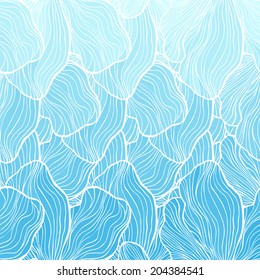 Lines seamless pattern. Seamless abstract hand-drawn pattern. Seamless pattern can be used for wallpaper, pattern fills, web page 