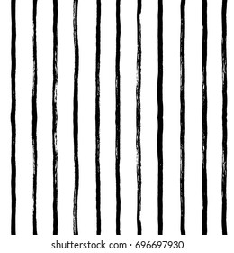 Lines seamless pattern. Geometric ornament for wrapping paper. Ink illustration. Hand drawn ornament for wrapping paper.