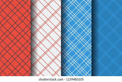 Lines seamless pattern. Graphic design. EPS 10 vector.