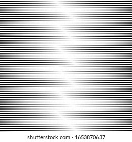 Lines seamless pattern. Stripes ornate. Striped image. Linear background. Strokes ornament. Abstract wallpaper. Modern halftone backdrop. Digital paper, web design, textile print, vector.