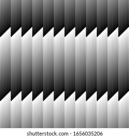 Lines seamless pattern. Stripes ornate. Striped image. Linear background. Strokes ornament. Abstract wallpaper. Modern halftone backdrop. Digital paper, web design, textile print, vector art