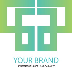 Lines Shape Logo Vector Design