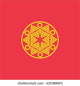 lines shapes design logo 