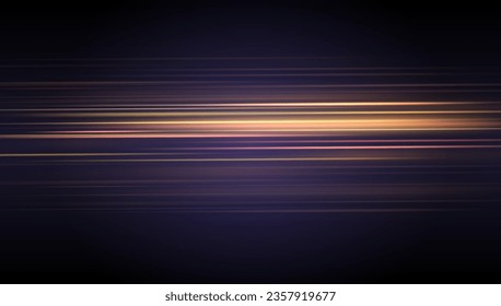 Lines of speed. Colored shiny sparks of spiral wave. Curved bright speed line swirls. Shiny wavy path. bokeh effect. vector