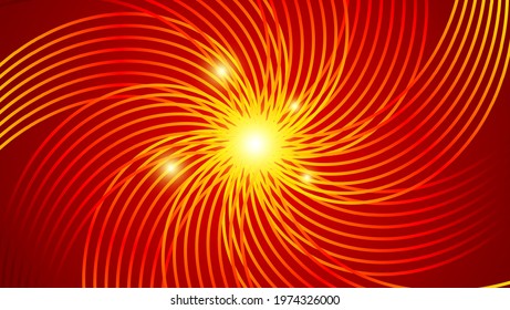 Lines Spiral Lens Background.
