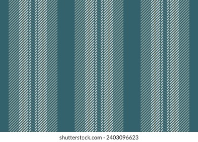 Lines stripe seamless of background textile texture with a fabric vector pattern vertical in cyan and pastel colors.