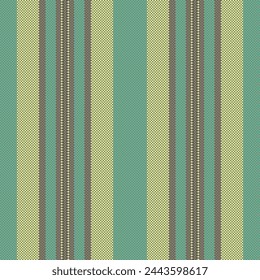 Lines stripe texture of background textile pattern with a seamless fabric vertical vector in pastel and mint colors.