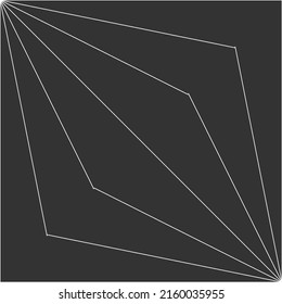 Lines, stripes abstract geometric pattern, texture element
