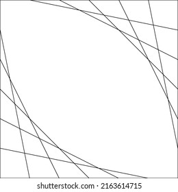 Lines, stripes abstract geometric pattern, texture element
