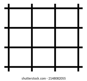 Lines, stripes grid, mesh geometric design element