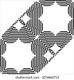 Patrón de motivos de franjas de líneas. Decoración de interiores, exteriores, alfombras, textiles, prendas de vestir, tela, seda, mosaico, plástico, papel, envuelto, tapicería, almohada, sofás, fondo, etc. Vector 
