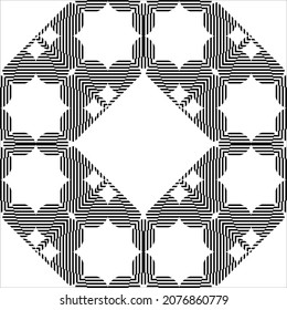 Lines Stripes Motifs Pattern. Decoration for Interior, Exterior, Carpet, Textile, Garment, Cloth, Silk, Tile, Plastic, Paper, Wrapping, Wallpaper, Pillow, Sofa, Background, Ect. Vector 
