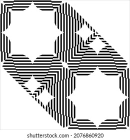 Lines Stripes Motifs Pattern. Decoration for Interior, Exterior, Carpet, Textile, Garment, Cloth, Silk, Tile, Plastic, Paper, Wrapping, Wallpaper, Pillow, Sofa, Background, Ect. Vector 
