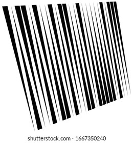 lines, stripes pattern element. vertical straight, parallel streaks, strips. irregular halftone lines in square arrangement. abstract geometric pattern