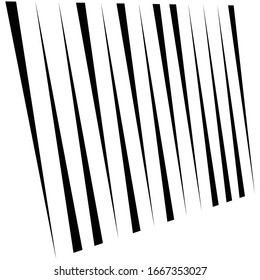 lines, stripes pattern element. vertical straight, parallel streaks, strips. irregular halftone lines in square arrangement. abstract geometric pattern