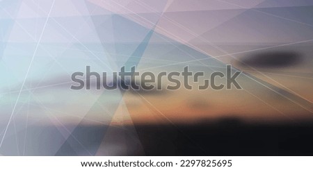 Sunrise in the sea for background