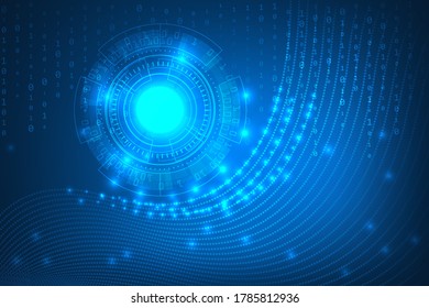 abstracto de la tecnología de líneas. antecedentes científicos de ciberseguridad.