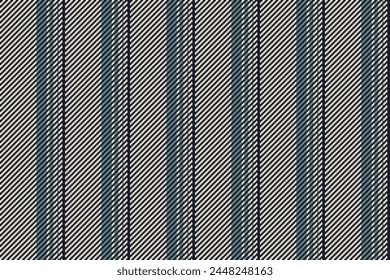 Lines textile vector of seamless stripe texture with a pattern background vertical fabric in dark and light colors.