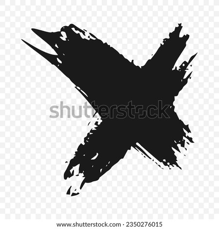 lines that are drawn spontaneously and cross