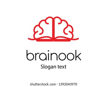 lines that make up a brain and book- Anything related to health, technology and educations-vector