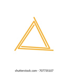 lines triangle logo