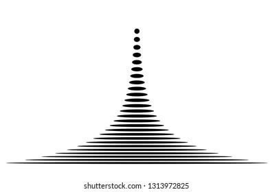 Lines upward background advertising brochure design elements. White black color. Linear background for elegant flyer. Vector illustration EPS 10 for sign logo, template leaflet, newsletters