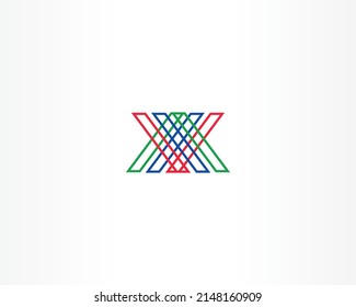 lines vector concept logo design icon