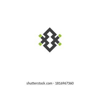 Ilustración del vector de líneas para el diseño del logotipo de su empresa