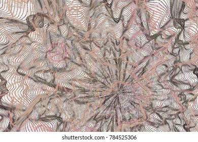 Lines wave abstract messy background pattern. Vector artwork. 