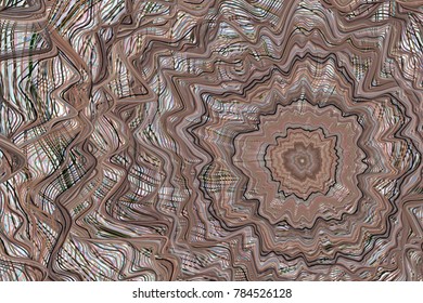 Lines wave abstract messy background pattern. Vector artworks.