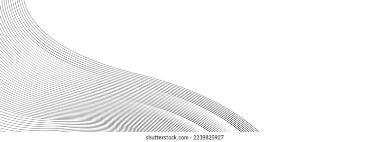 lines wave abstract stripe design. Curvy White Surfaces. Modern Abstract Background. Digital frequency track equalizer. Stylized line art background