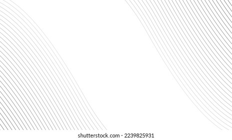 lines wave abstract stripe design. Curvy White Surfaces. Modern Abstract Background. Digital frequency track equalizer. Stylized line art background