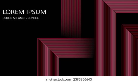 lines wave abstract stripe design. Curvy White Surfaces. Modern Abstract Background. Digital frequency track equalizer. Stylized line art background. Vector digital art banner