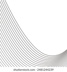 lines wave abstract stripe design. Curvy White Surfaces. Modern Abstract Background. Digital frequency track equalizer. Stylized line art backgroundlines wave abstract stripe design. Curvy White Surfa