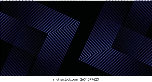 lines wave abstract stripe design. Curvy White Surfaces. Modern Abstract Background. Digital frequency track equalizer. Stylized line art background. Vector digital art banner