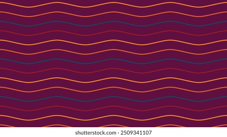 lines, wave, pattern, wave pattern, vector, Illustration, background, colorful, 4K, wallpaper.