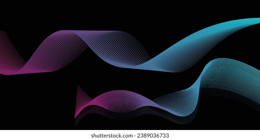 lines waves Premium background design with diagonal line pattern in black colour. Digital vector horizontal template for lux business banner