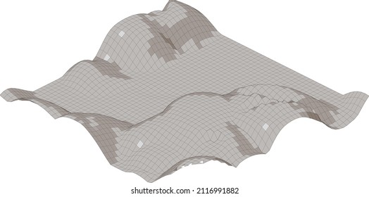 linescapes - colorable vector landscape