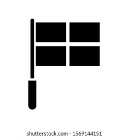 linesman referee flag soccer icon image vector illustration design