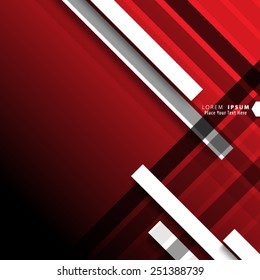 Lines/Stripes Red Background