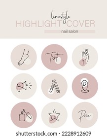 Linestyle Highlight Cover Nail Salon