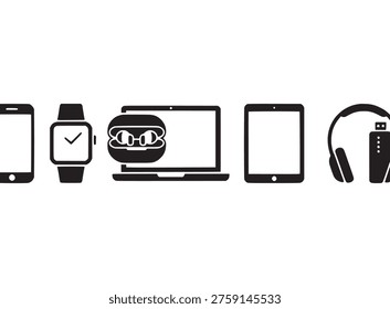 Lineup of smart devices and gadgets