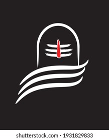 Lingam graphic design trendy vector art.