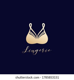 Lingerie, Bra Vector Logo Design