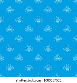 Lingerie female pattern vector seamless blue repeat for any use