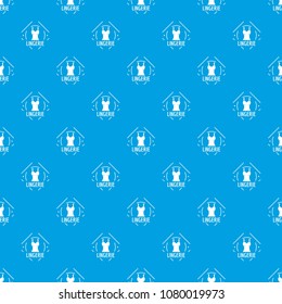 Lingerie pattern vector seamless blue repeat for any use