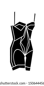 	 lingerie vector illustration 	 