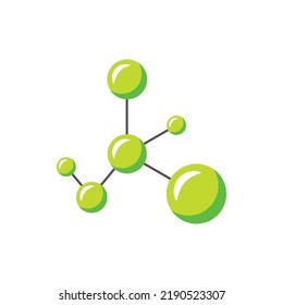 Molekü l Linie Vektor Symbol