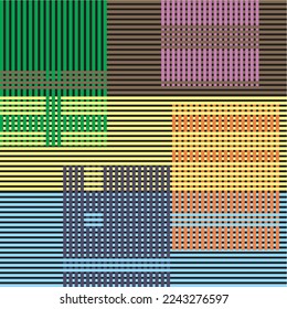 lining patter vector geometry NH009